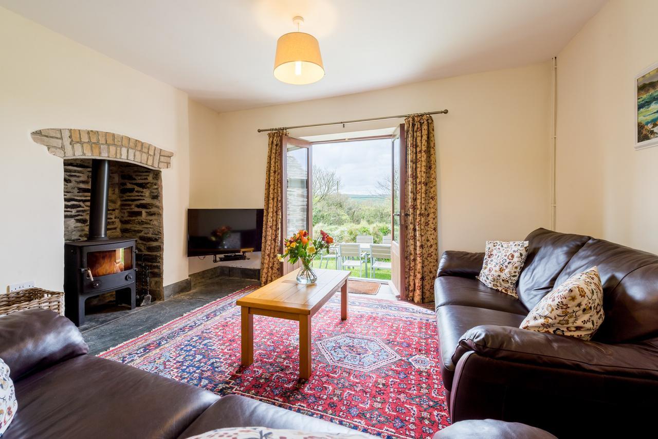 Cargurra Park Farm Villa Boscastle Exteriör bild