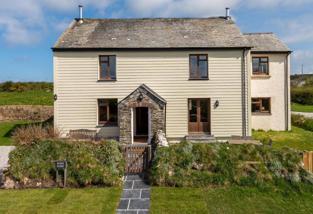Cargurra Park Farm Villa Boscastle Exteriör bild